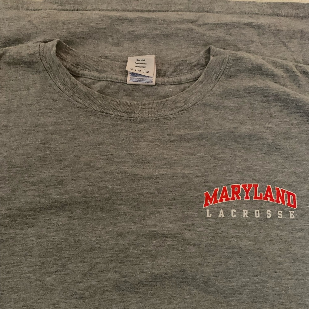 Maryland lacrosse tshirt